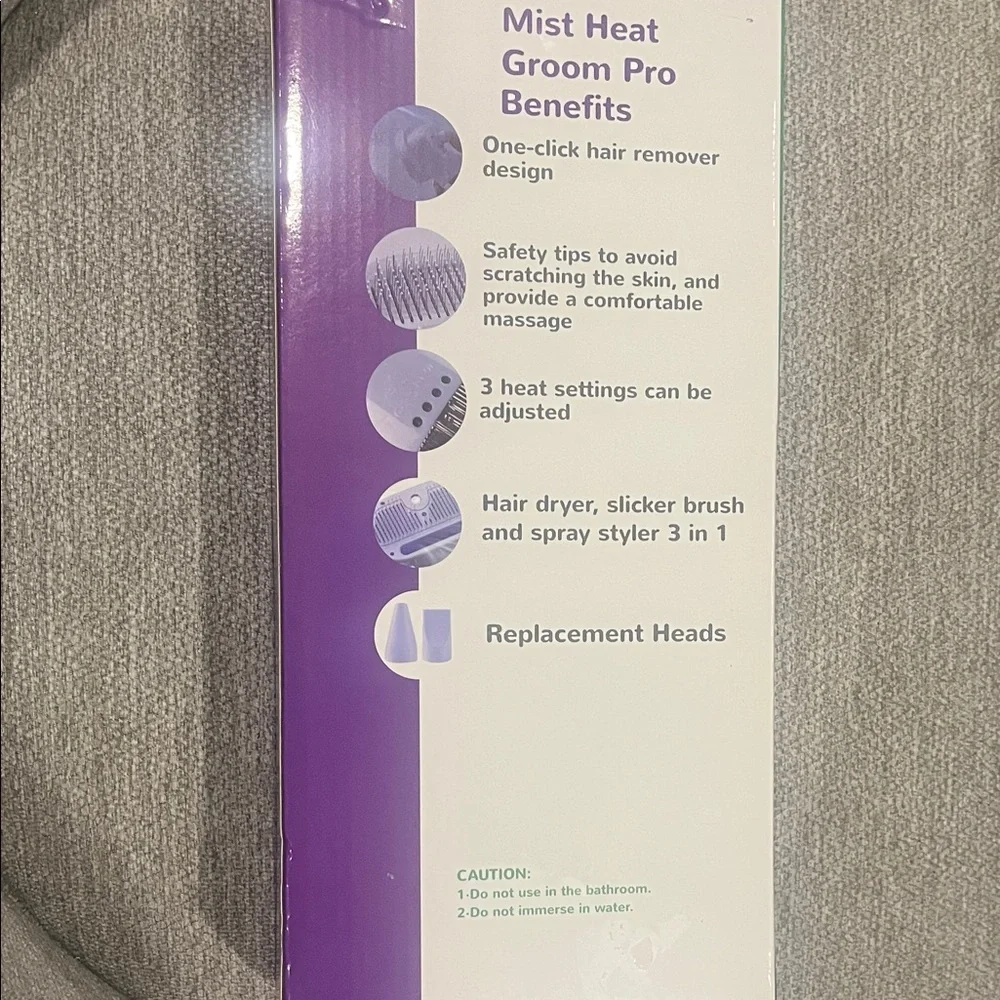 Mist Heat Groom Pro Grooming Tool
